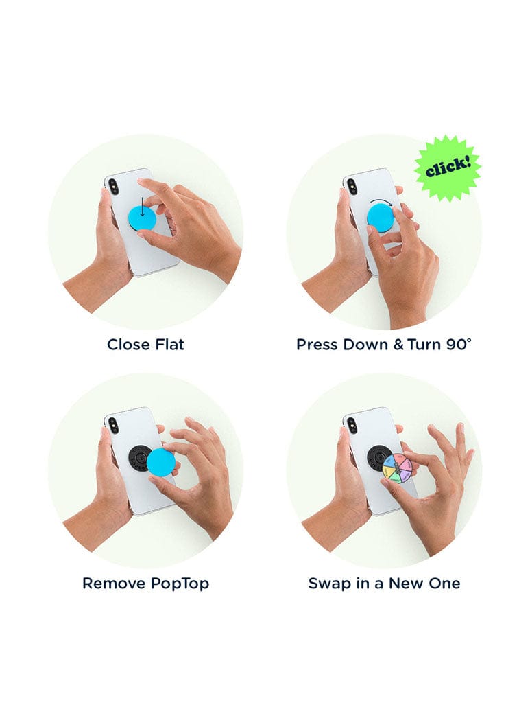 PopSockets Grips Enamel Spinner - Mood Phone Grips PopSockets Grips