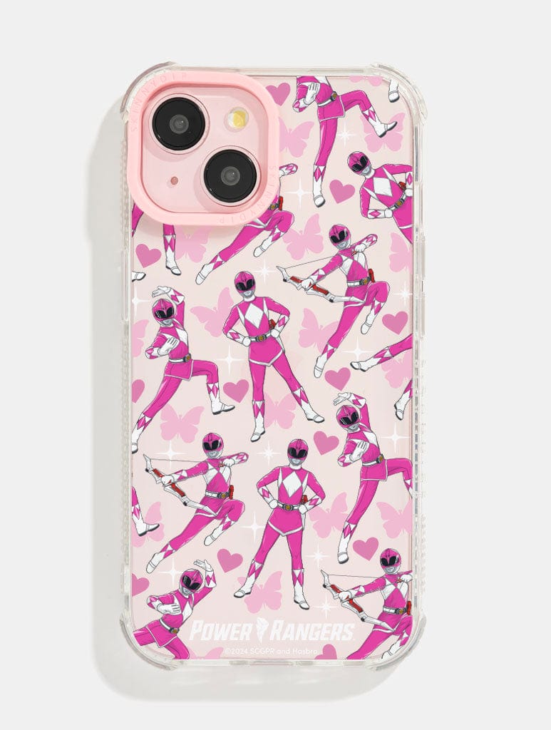 Power Rangers Pink Power Ranger Shock iPhone Case | Power rangers Phone ...