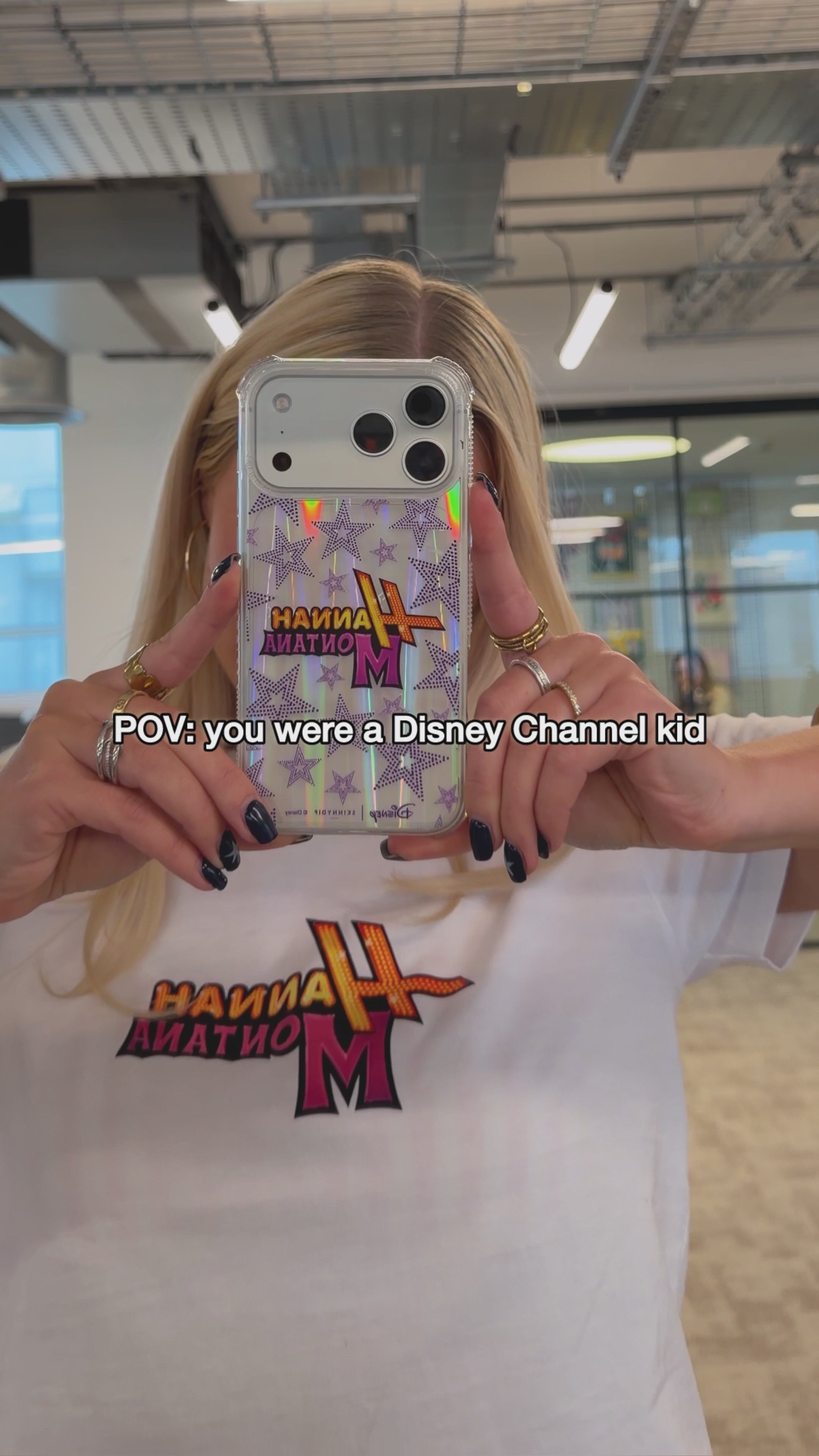 Disney Hannah Montana Star Shock iPhone Case | Hannah Montana