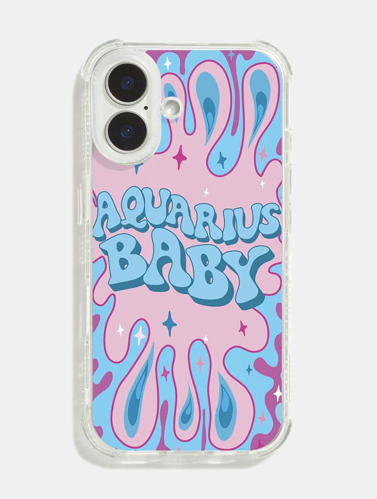 Printed Weird x Skinnydip Aquarius Shock iPhone Case Phone Cases Skinnydip London
