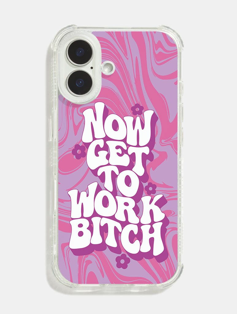 Printed Weird x Skinnydip Get to Work Shock iPhone Case Phone Cases Skinnydip London