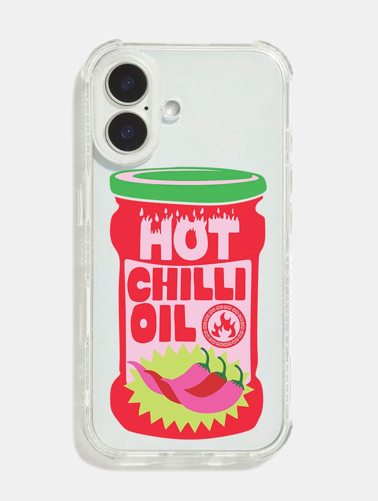 Printed Weird x Skinnydip Hot Chilli Oil Shock iPhone Case Phone Cases Skinnydip London
