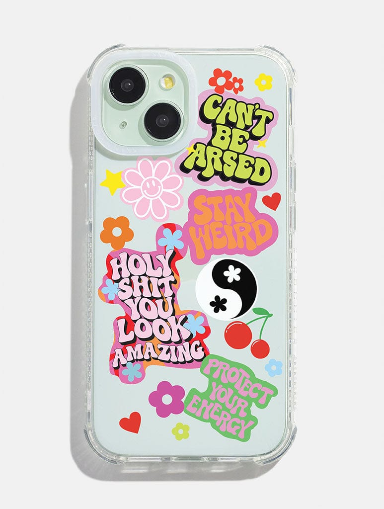 Printed Weird x Skinnydip Sticker Shock iPhone Case Phone Cases Skinnydip London