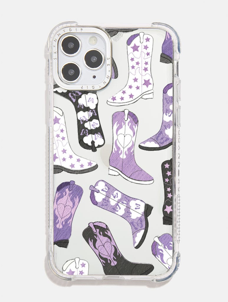 Purple Cowboy Shock iPhone Case Phone Cases Skinnydip London