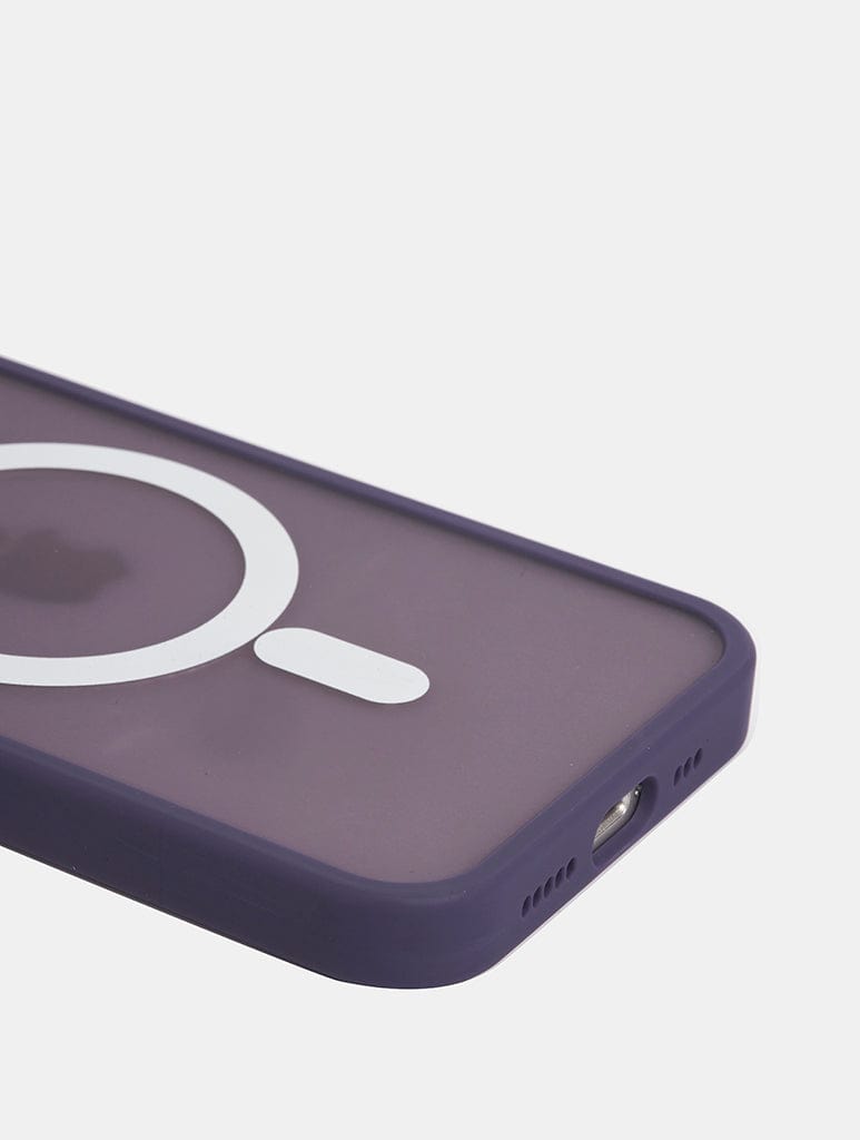 Purple Matt Magsafe Case Phone Cases Skinnydip London
