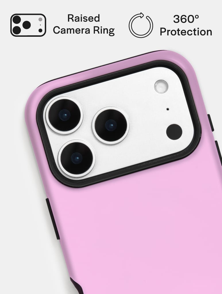 'R' Initial Pink Ultra Protective iPhone Case Phone Cases Skinnydip London