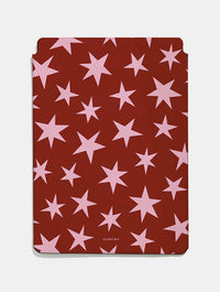 Red and Pink Stars Tablet Sleeve CO Laptop Cases Skinnydip London
