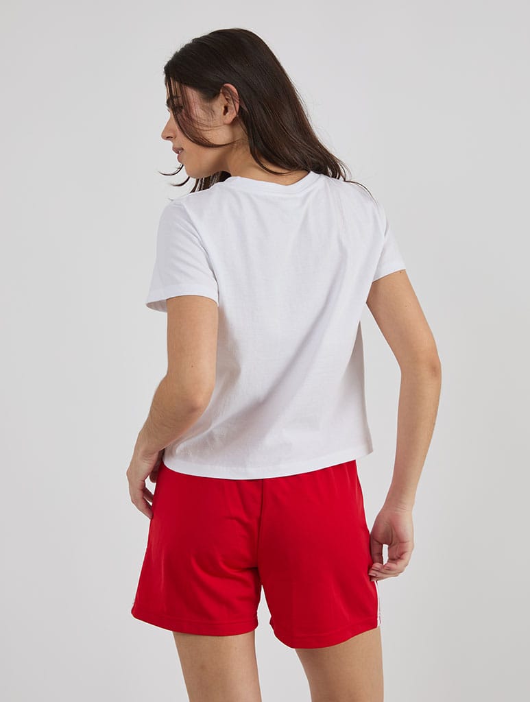 Respect Your Mother Baby T-Shirt In White Tops & T-Shirts Skinnydip London