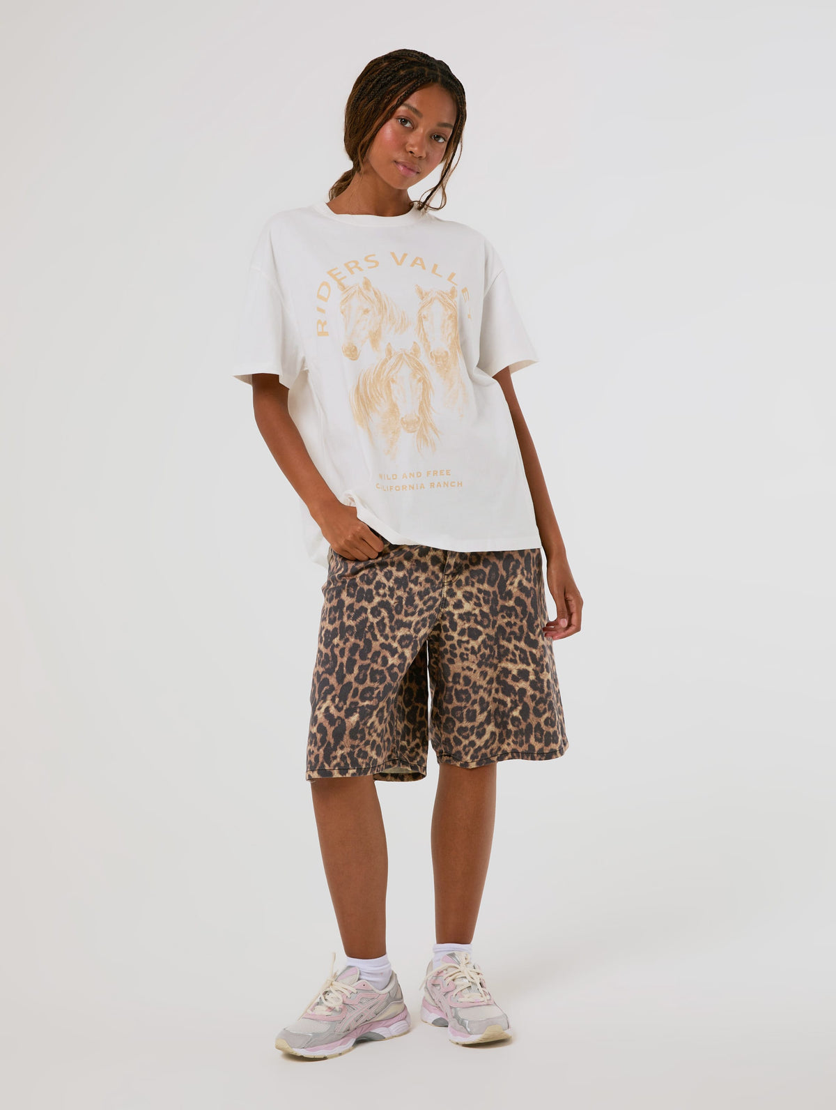 Riders Valley Ecru T-Shirt Tops & T-Shirts Skinnydip London
