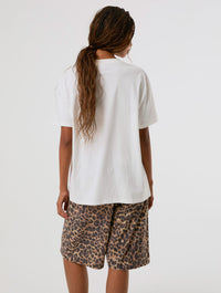 Riders Valley Ecru T-Shirt Tops & T-Shirts Skinnydip London