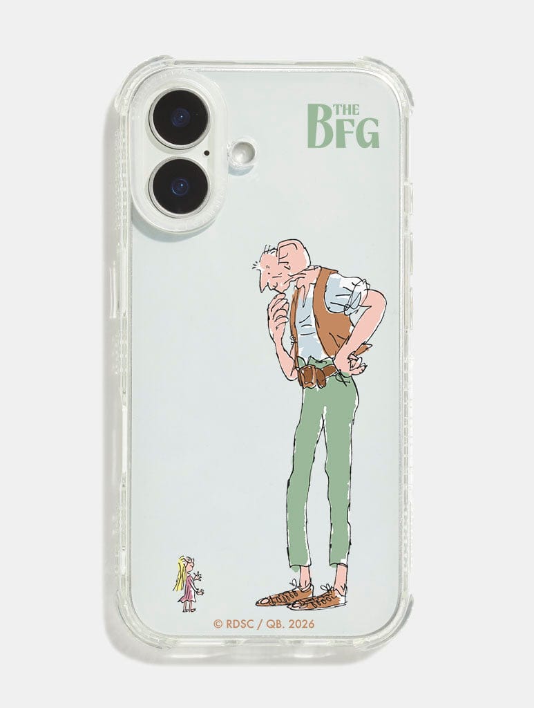 Roald Dahl x Skinnydip The BFG And Sophie Shock iPhone Case Phone Cases Skinnydip London