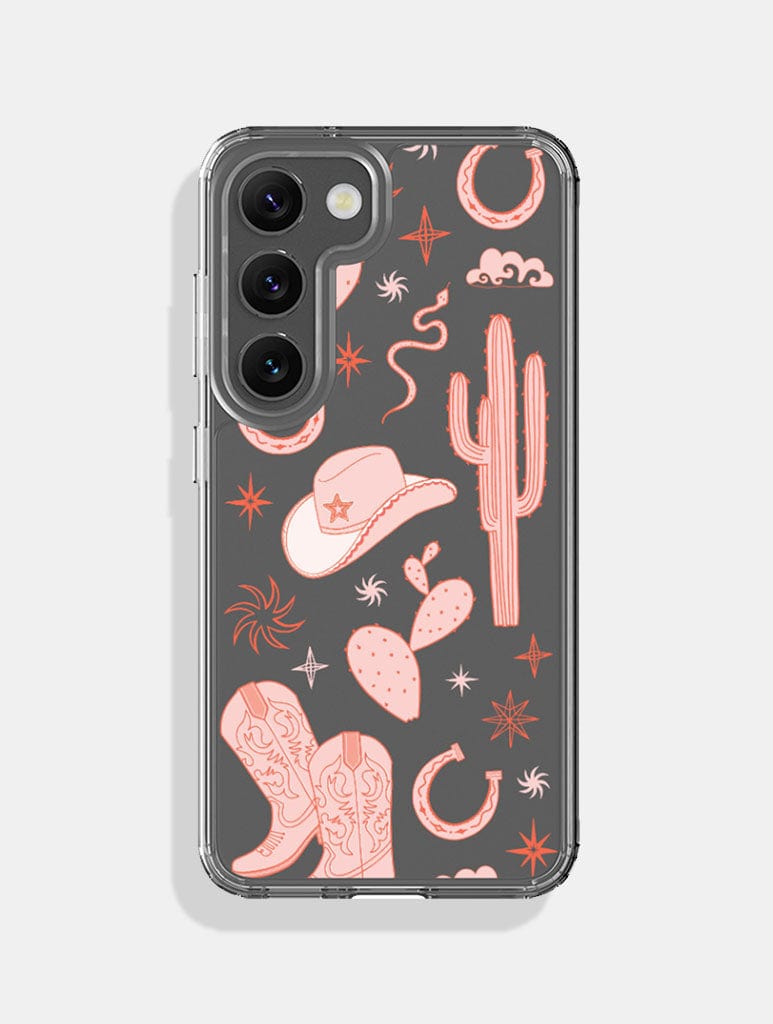 Pink Cowgirl Shock Android Case| Pink Phone Case | Skinnydip London
