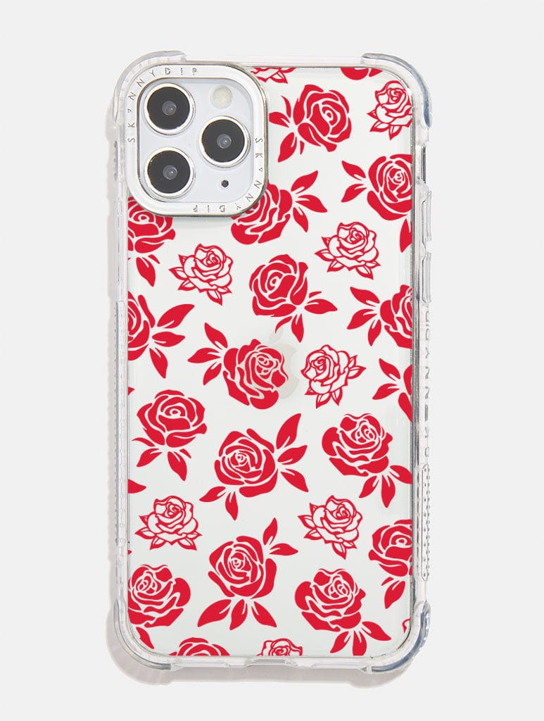 Roses Shock iPhone Case Phone Cases Skinnydip London