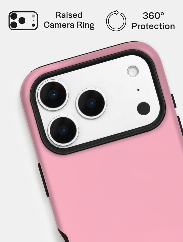 'S' Initial Pink Ultra Protective iPhone Case Phone Cases Skinnydip London