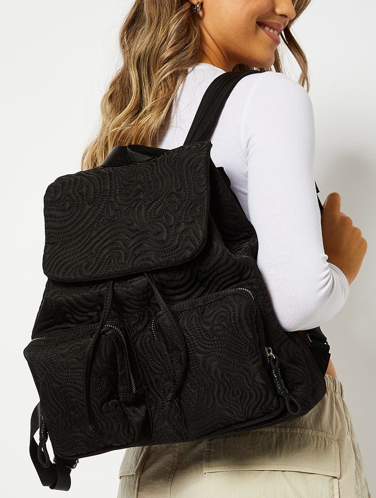 Saffie Nylon Backpack Bags Skinnydip London