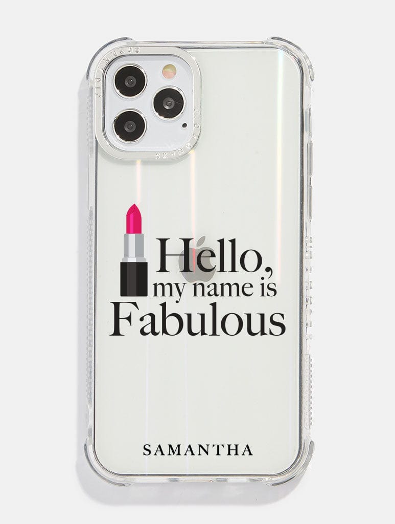 Samantha Shock Holo iPhone Case Phone Cases Skinnydip London