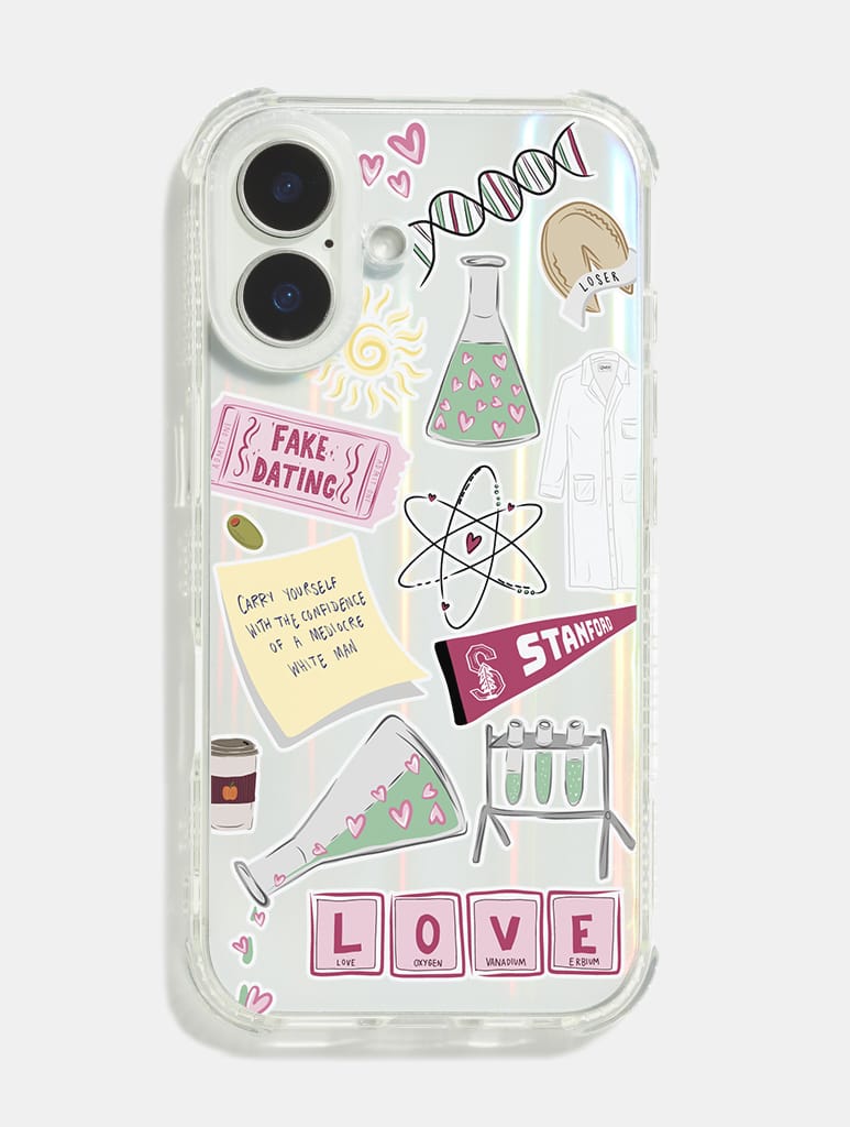 Science Lab Sticker Shock iPhone Case Phone Cases Skinnydip London