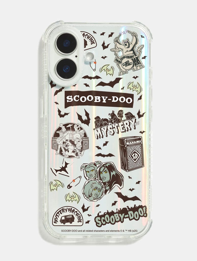 Scooby Doo x Skinnydip Music Sticker Shock iPhone Case Phone Cases Skinnydip London