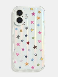 Scrapbook Ditsy Stars Shock iPhone Case Phone Cases Skinnydip London