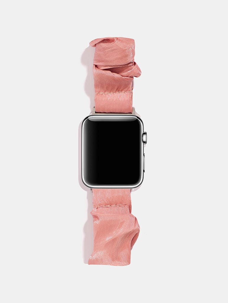 Scrunchie Apple Watch Strap - Pink Watch Straps Skinnydip London