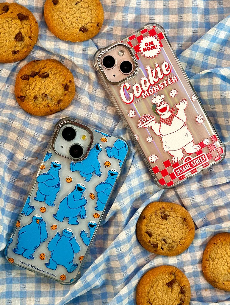 Sesame Street x Skinnydip Cookie Monster Shock iPhone Case Phone Cases Skinnydip London