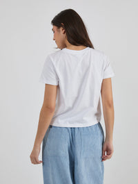 Shaun The Sheep x Skinnydip Logo Baby T-Shirt In White Tops & T-Shirts Skinnydip London