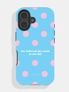 She Believed She Could So She Did Ultra Protective iPhone Case Phone Cases Skinnydip London
