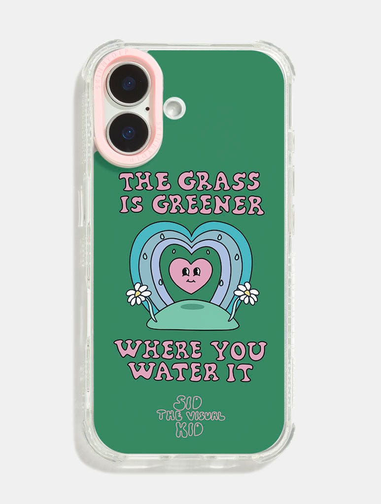 Sid the Visual Kid x Skinnydip Greener Grass Shock iPhone Case Phone Cases Skinnydip London