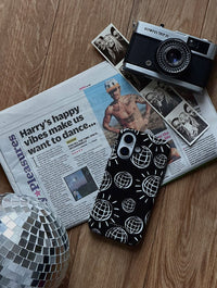 Sketchy Disco Ultra Protective iPhone Case Phone Cases Skinnydip London