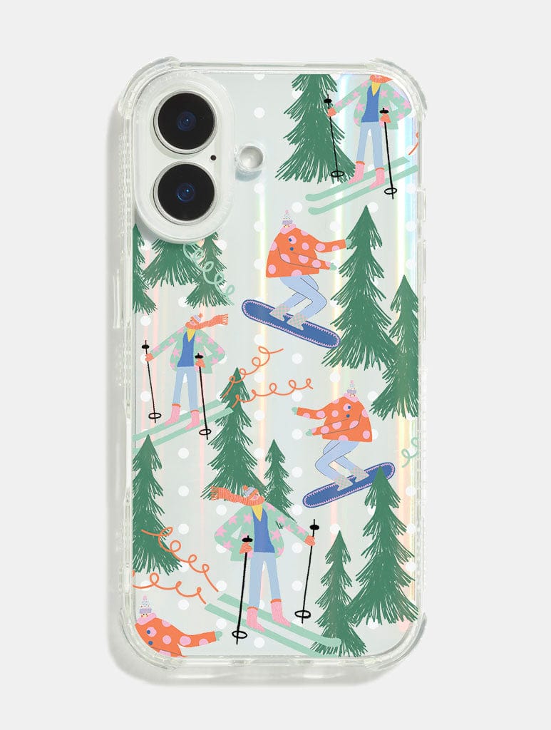 Ski Slopes Shock iPhone Case Phone Cases Skinnydip London