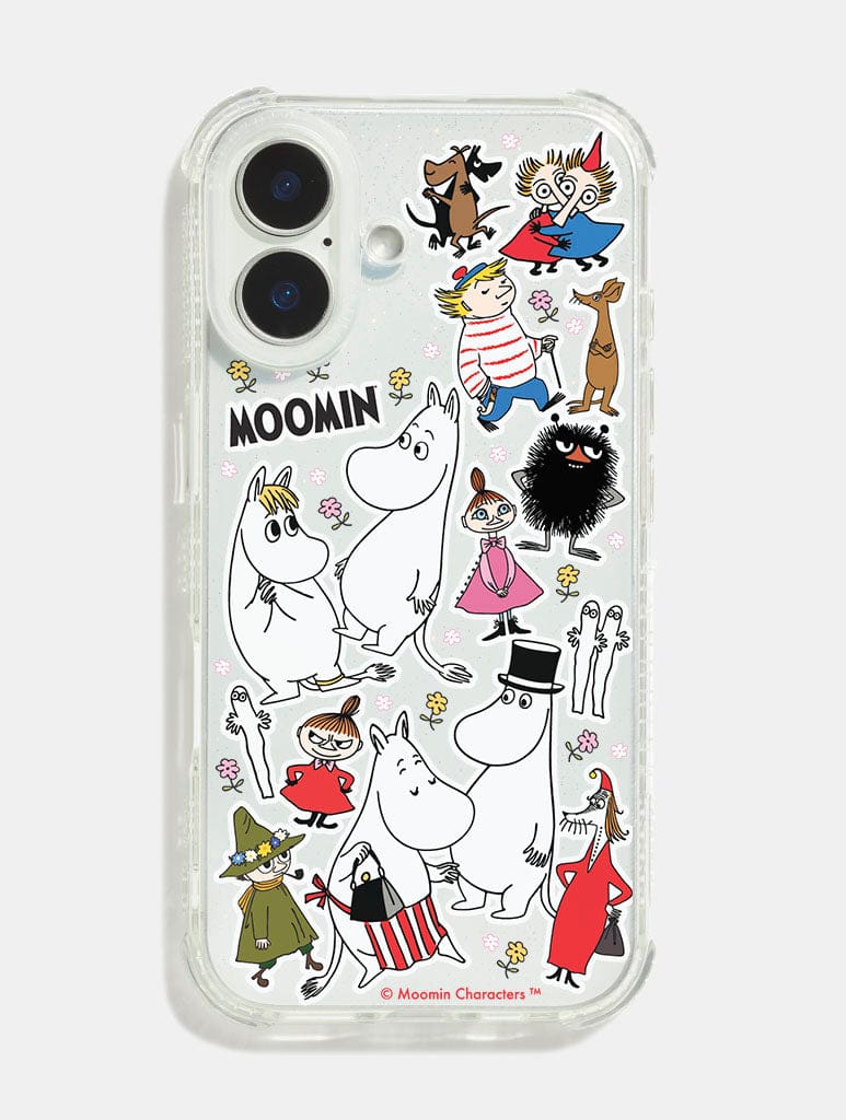Skinnydip x Moomin Sticker Shock iPhone Case Phone Cases Skinnydip London