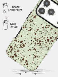 Speckled Egg Green Ultra Protective iPhone Case Phone Cases Skinnydip London
