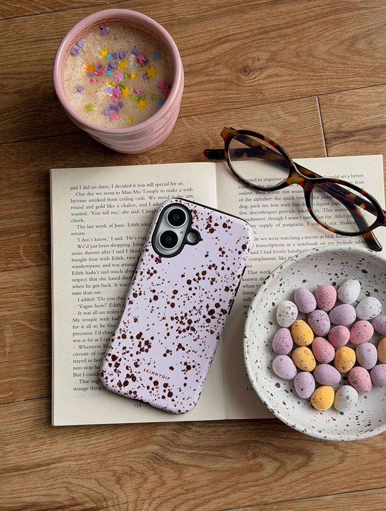 Speckled Egg Lilac Ultra Protective iPhone Case Phone Cases Skinnydip London