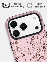 Speckled Egg Pink Ultra Protective iPhone Case Phone Cases Skinnydip London