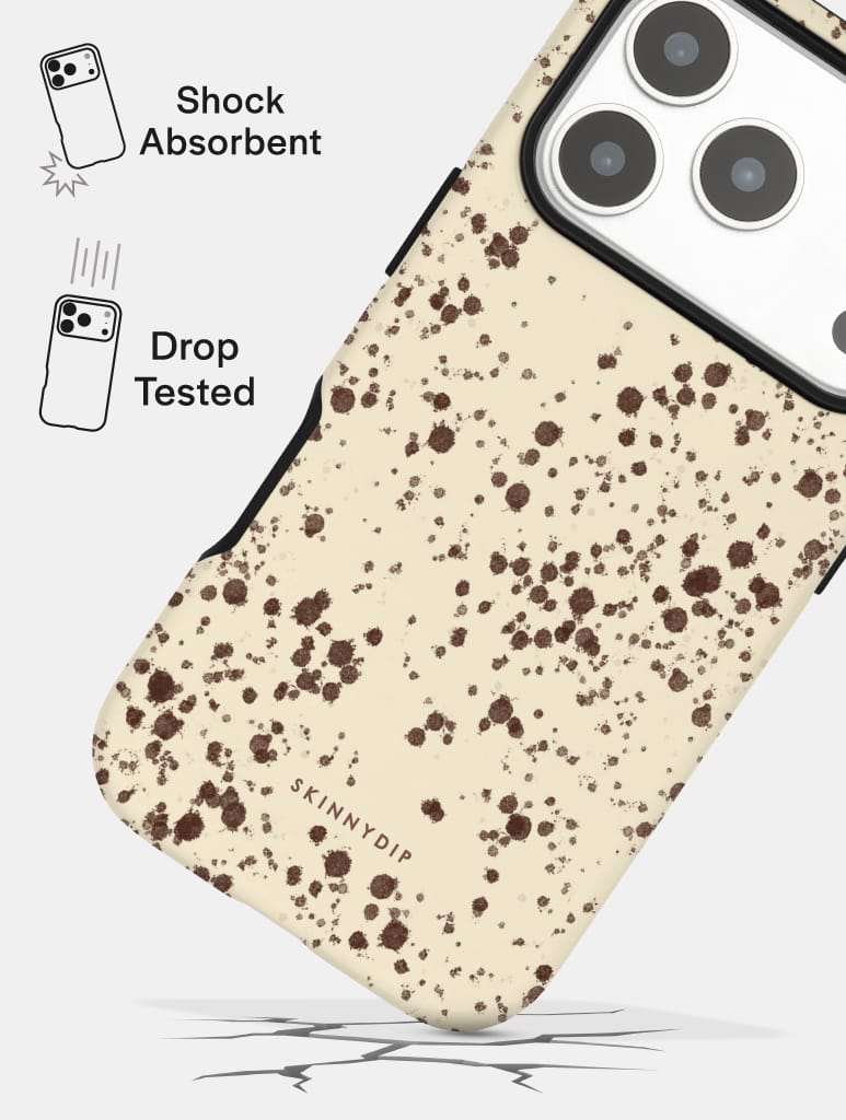Speckled Egg Yellow Ultra Protective iPhone Case Phone Cases Skinnydip London