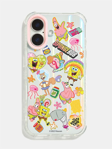 SpongeBob x Skinnydip Cute Sticker Shock iPhone Case | SpongeBob