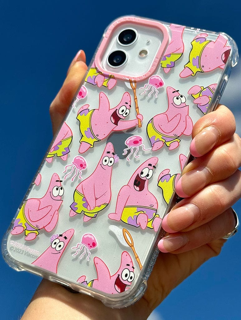 SpongeBob x Skinnydip Patrick and Jellyfish Shock iPhone Case Phone Cases Skinnydip London