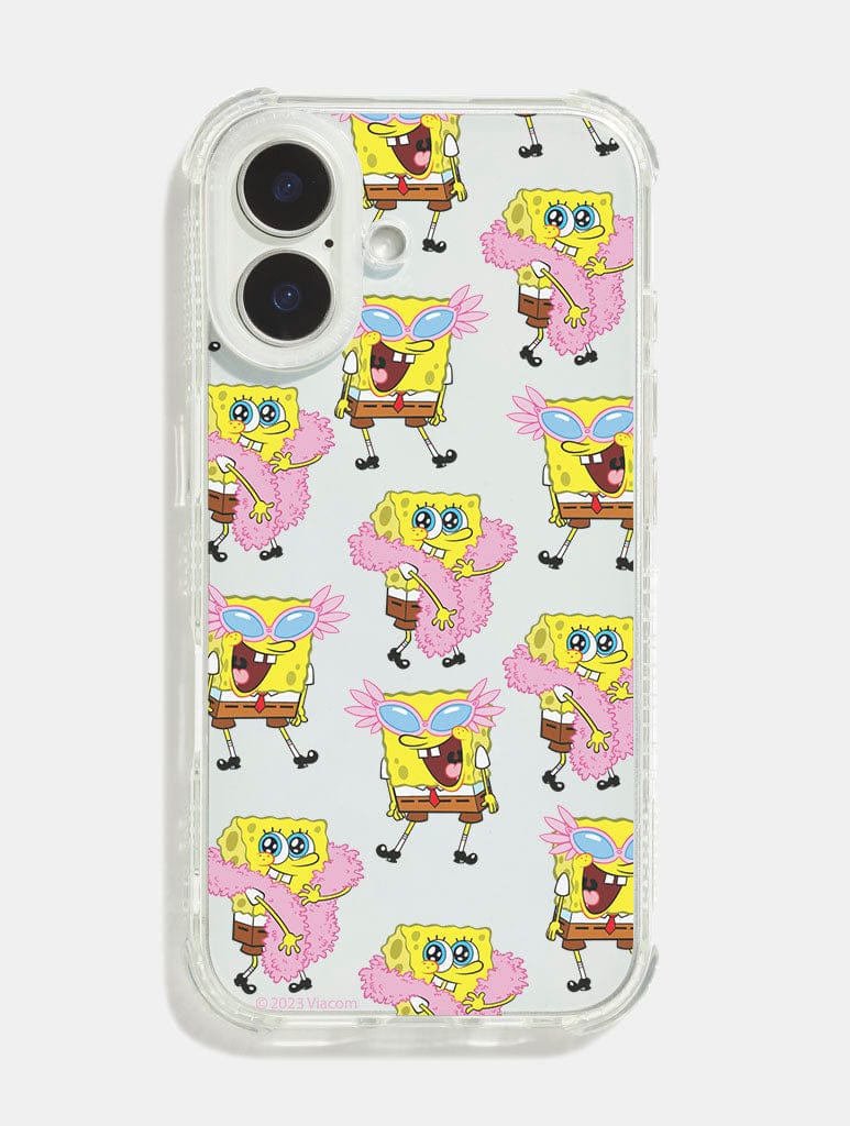 SpongeBob x Skinnydip SpongeBob Repeat Shock iPhone Case Phone Cases Skinnydip London
