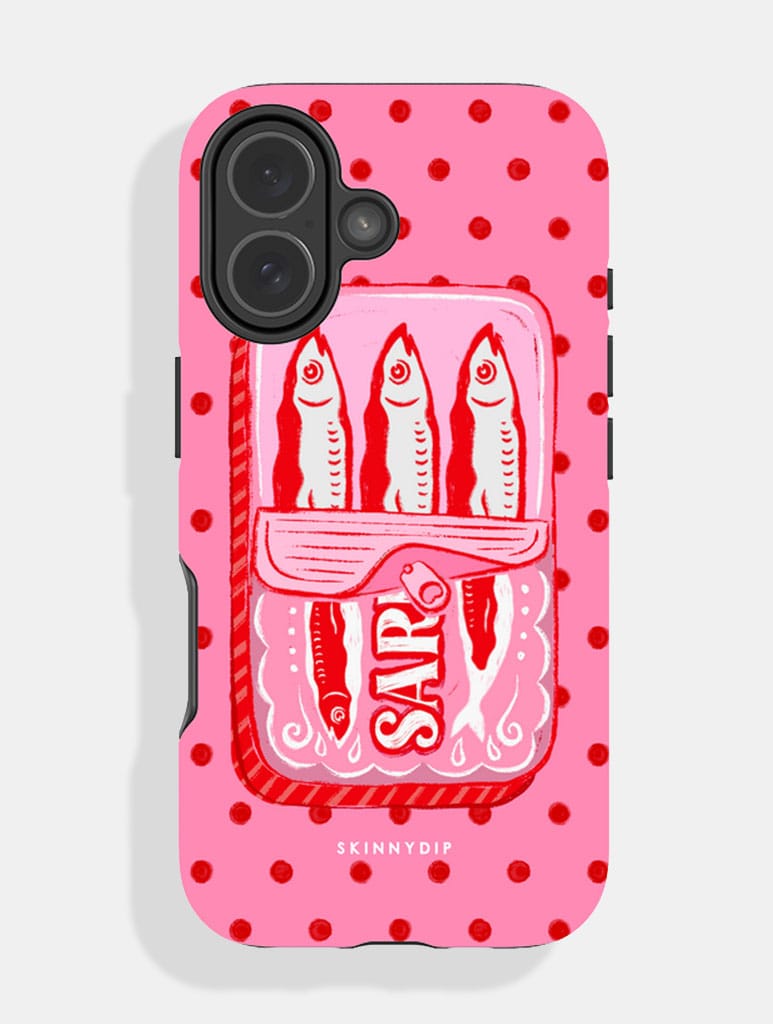 Spotty Sardine Tin Ultra Protective iPhone Case Phone Cases Skinnydip London