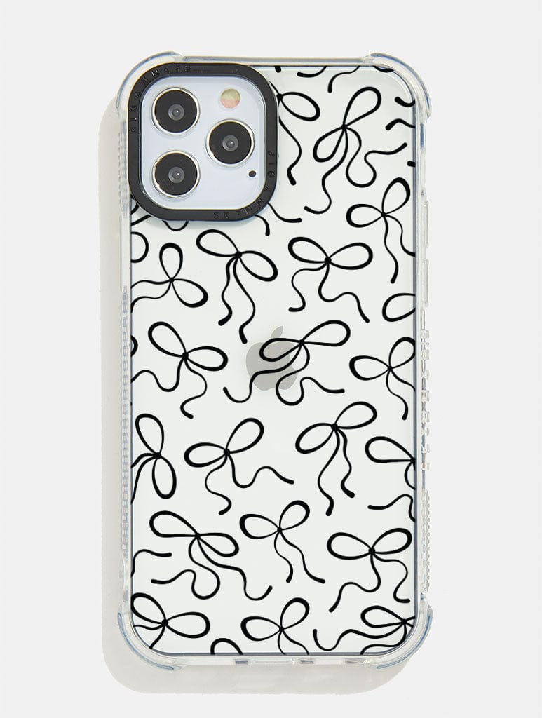 Squiggle Bows Shock iPhone Case Phone Cases Skinnydip London