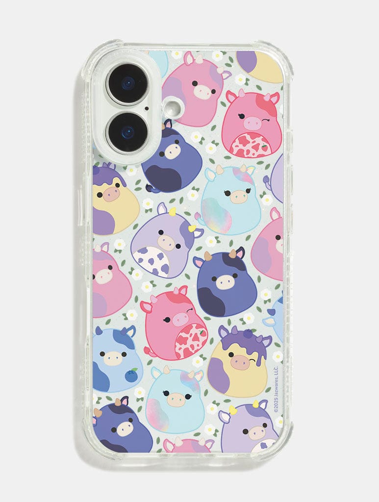 Squishmallows Colourful Cow Shock iPhone Case Phone Cases Skinnydip London