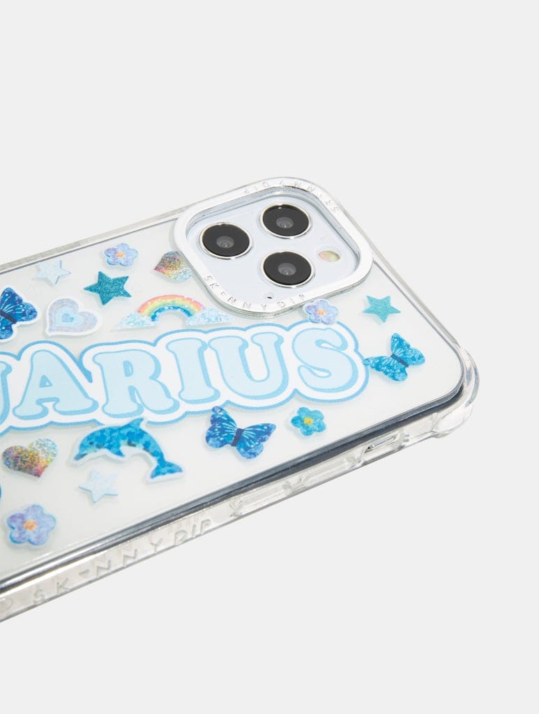 Star Sign Aquarius Shock iPhone Case Phone Cases Skinnydip London