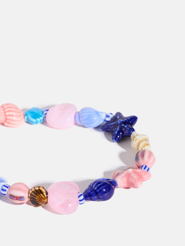 Starfish and Shell in Pink and Blue Charm Phone Grips Skinnydip London