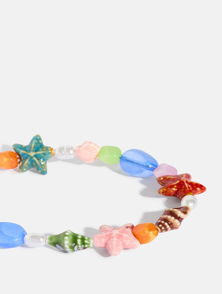 Starfish Beaded Charm Strap Phone Grips Skinnydip London