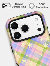 Starry Tartan Spring Spirit Ultra Protective iPhone Case Phone Cases Skinnydip London