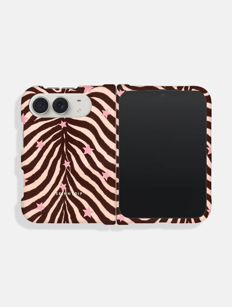 Starry Zebra Print Impact Resistant iPhone Duo Case Phone Cases Skinnydip London