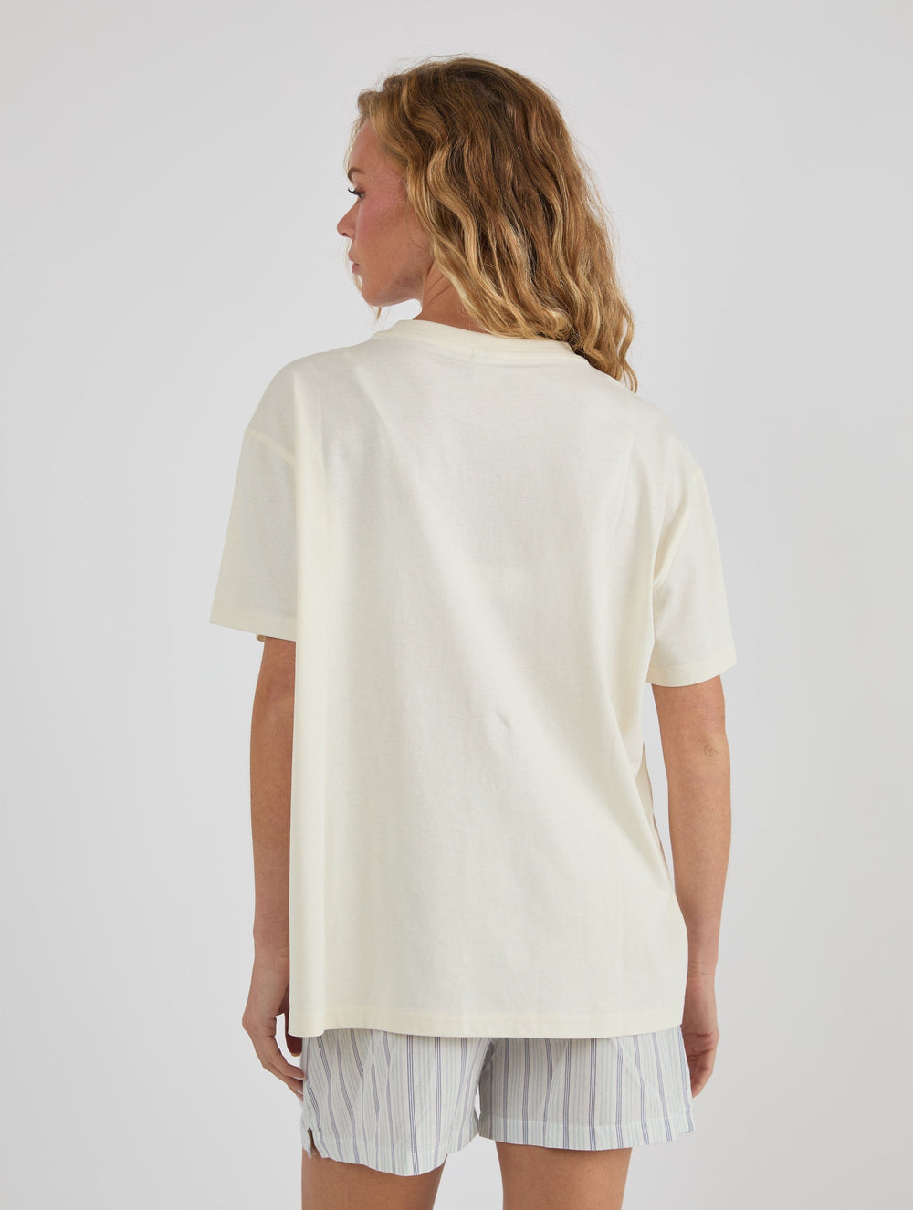 Still Mentally At The Cottage T-Shirt In White Tops & T-Shirts Skinnydip London