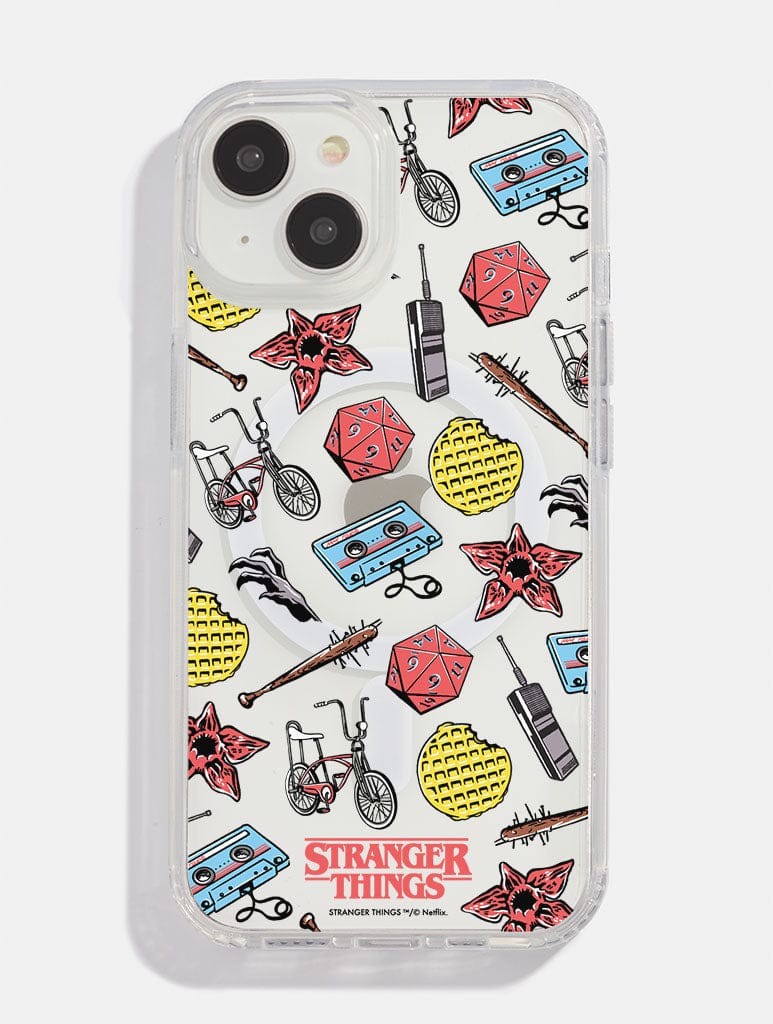 Stranger Things x Skinnydip Pattern MagSafe iPhone Case Phone Cases Skinnydip London