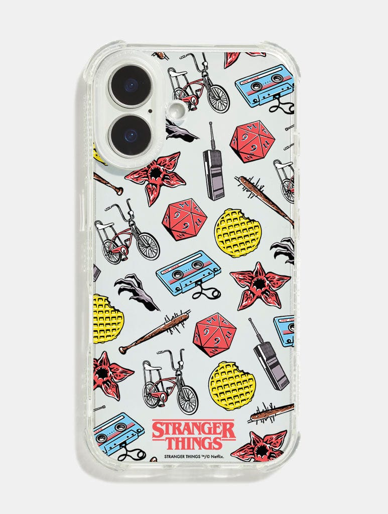 Stranger Things x Skinnydip Pattern Shock iPhone Case Phone Cases Skinnydip London