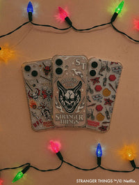 Stranger Things x Skinnydip Pattern Shock iPhone Case Phone Cases Skinnydip London